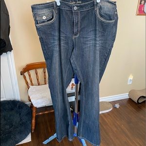 Suka jeans size 22 I believe. New